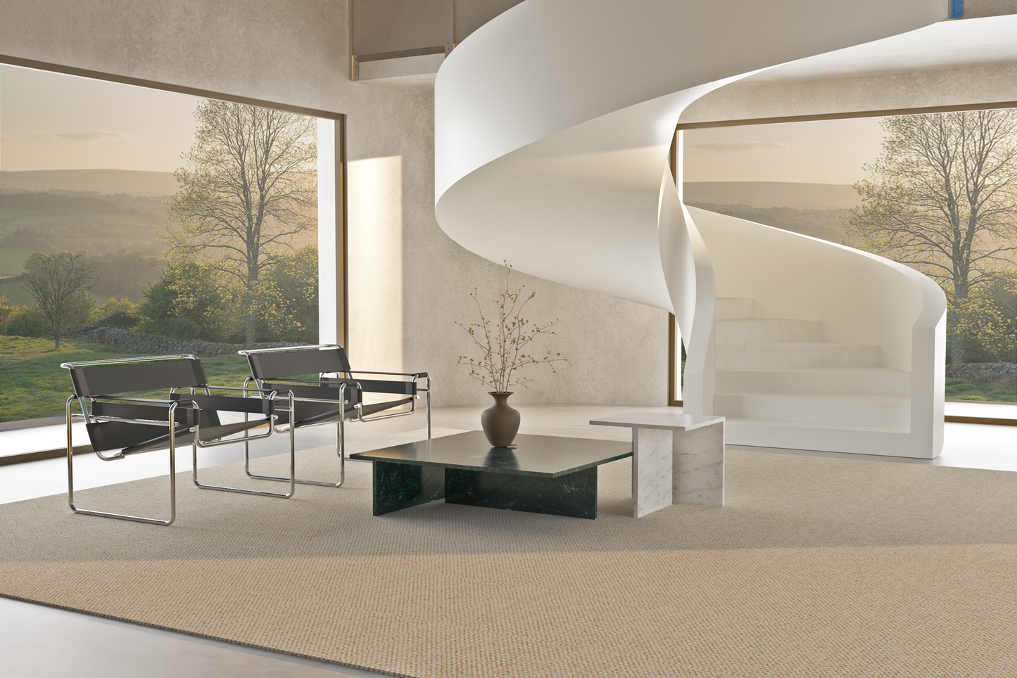 LINEA Coffee Table Verde Guatemala