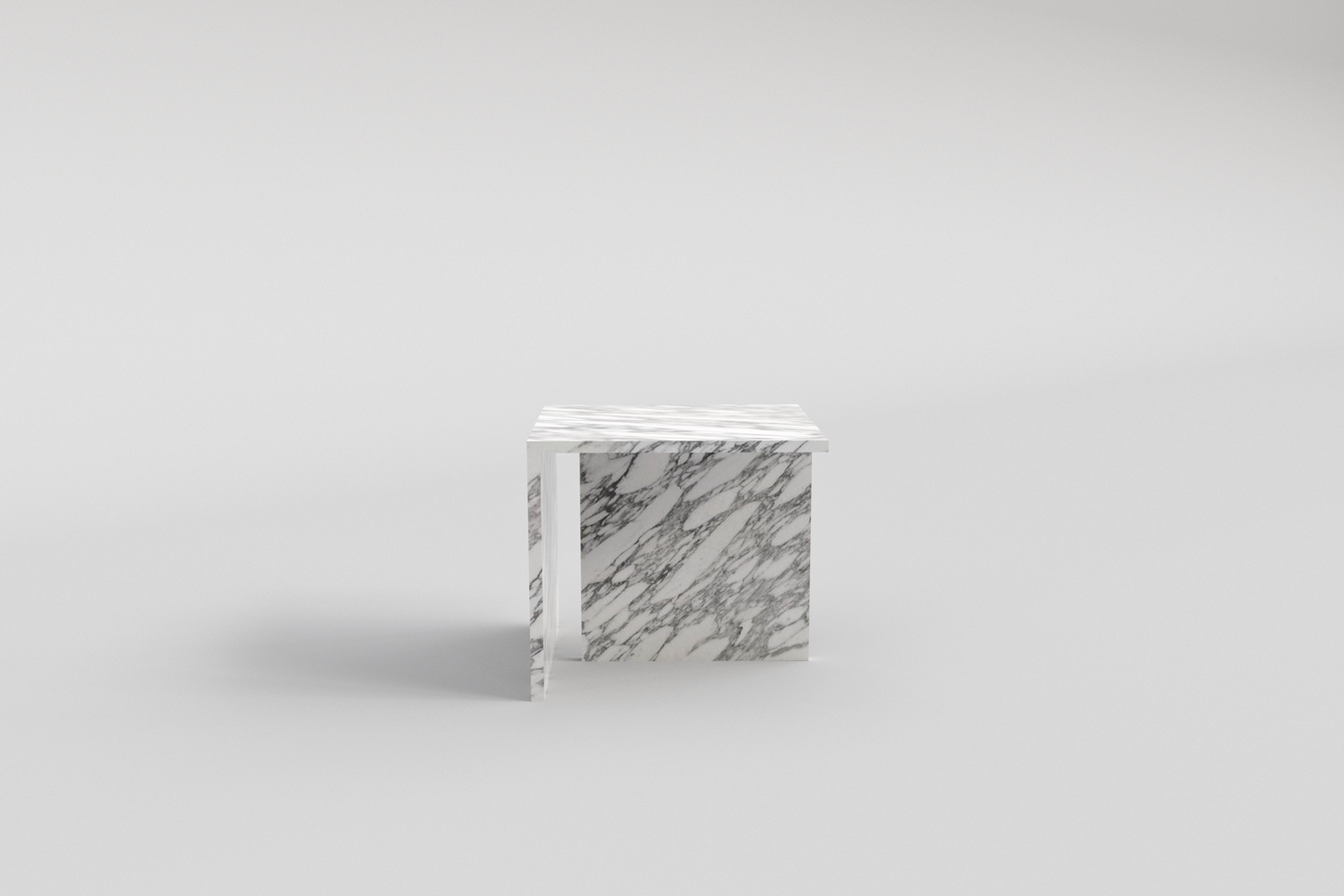 LINEA Side Table Arabescato