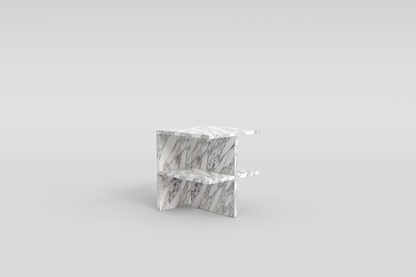LINEA Bedside Table Arabescato